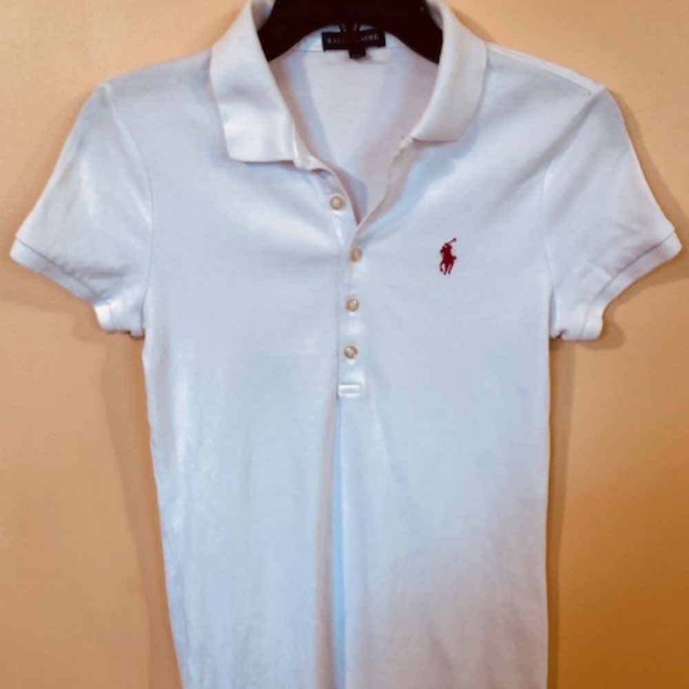 Ralph Lauren Women's White Polo Dress
